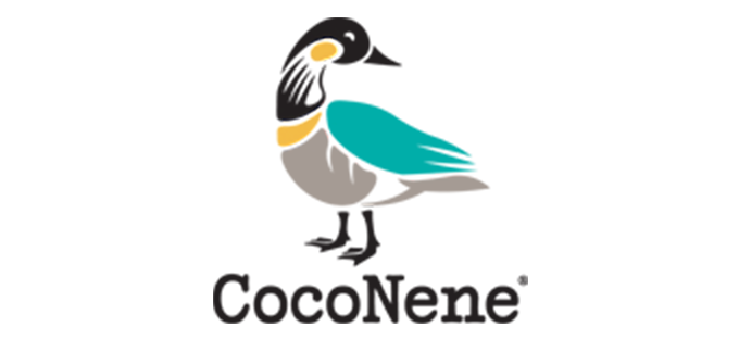 Coco Nene logo with a nene goose